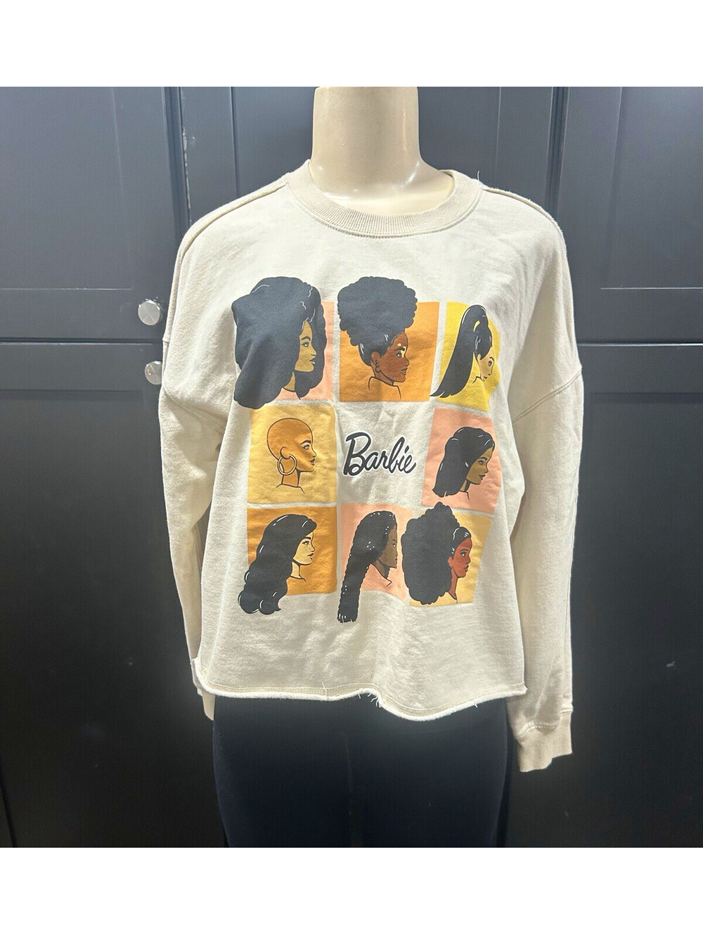 Barbie Graphic Crewneck Sweatshirt Medium